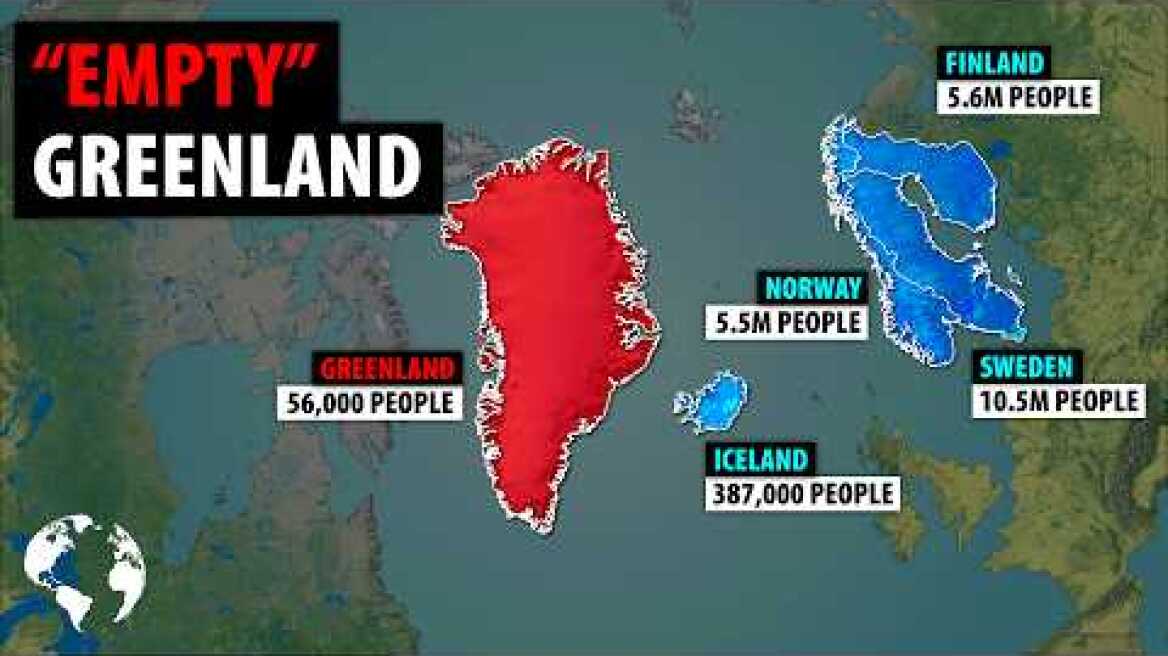 Why Greenland Is So Incredibly Empty... It's Not Just The Ice