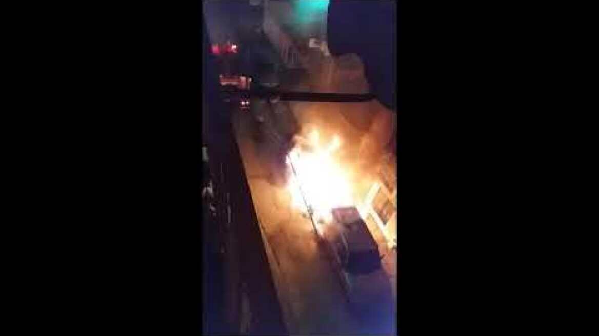 Μπαράζ εμπρησμών στην Αθήνα τα ξημερώματα