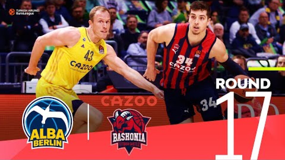 Lammers' block saves ALBA win! | Round 17, Highlights | Turkish Airlines EuroLeague