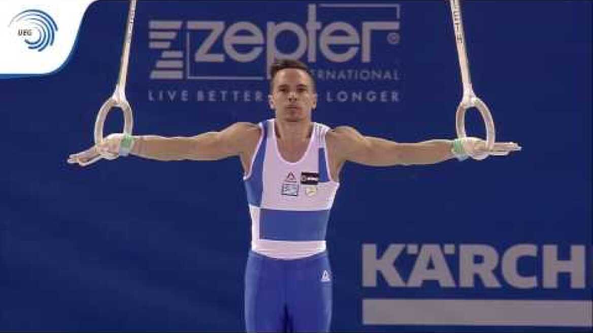 Eleftherios PETROUNIAS (GRE) - 2017 European Champion on Rings