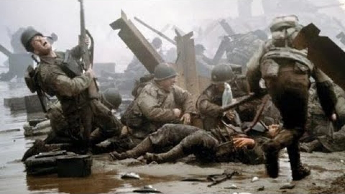 Saving Private Ryan D-Day Beach Scene (4K HD)