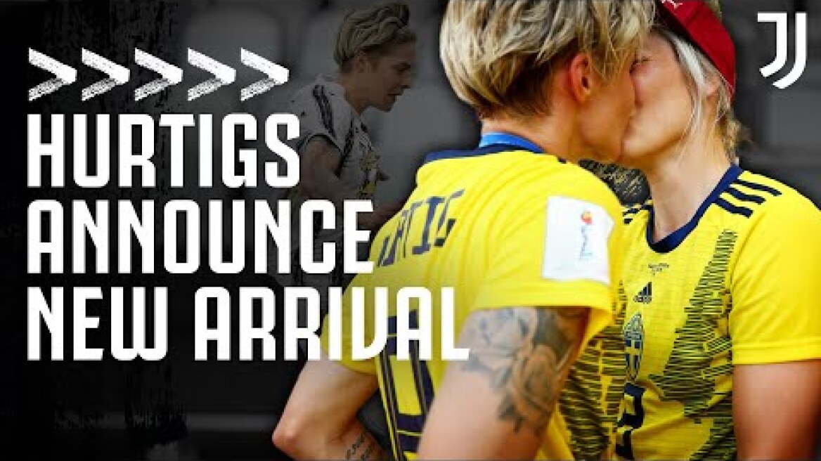 Lina and Lisa Hurtig announce their new arrival! | Exclusive Interview | Juventus Women