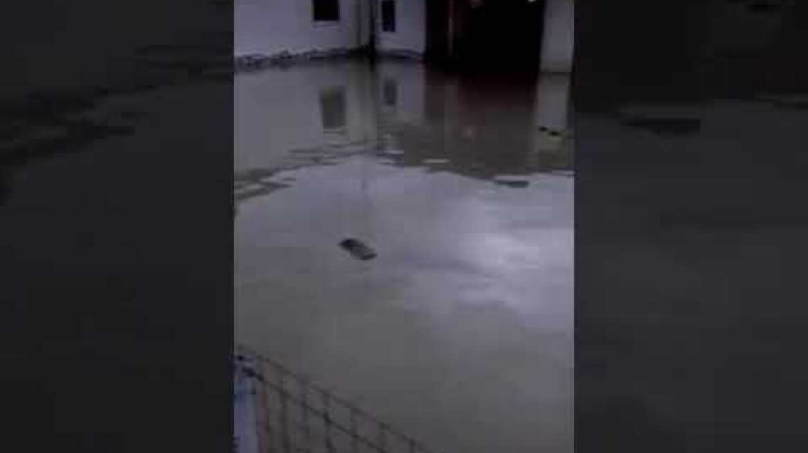 Πλημμύρισαν σπίτια στο Νεοχώρι Ορεστιάδας