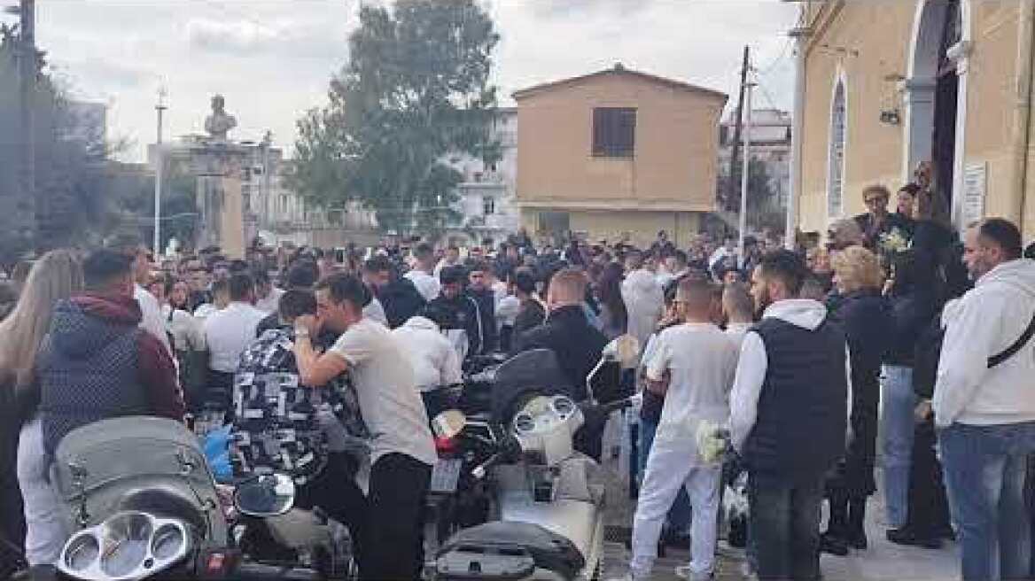 Πάτρα, κηδεία Γιάννη-Εμμανουήλ Στεργίου 24/02/2024