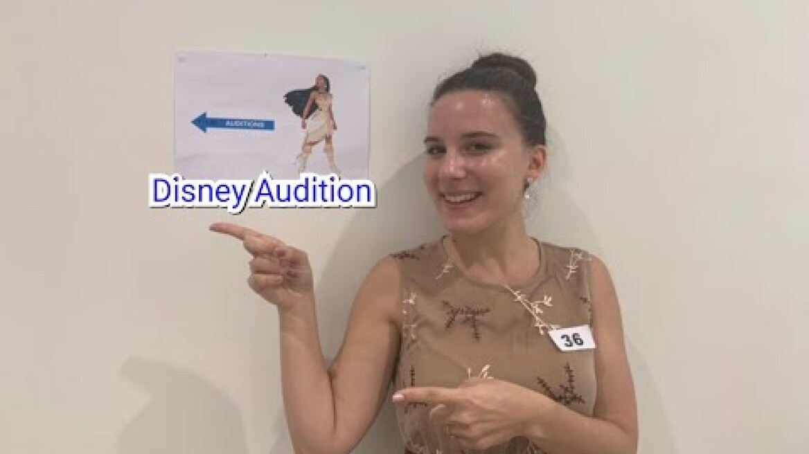 My first Disney audition: vlog and impressions