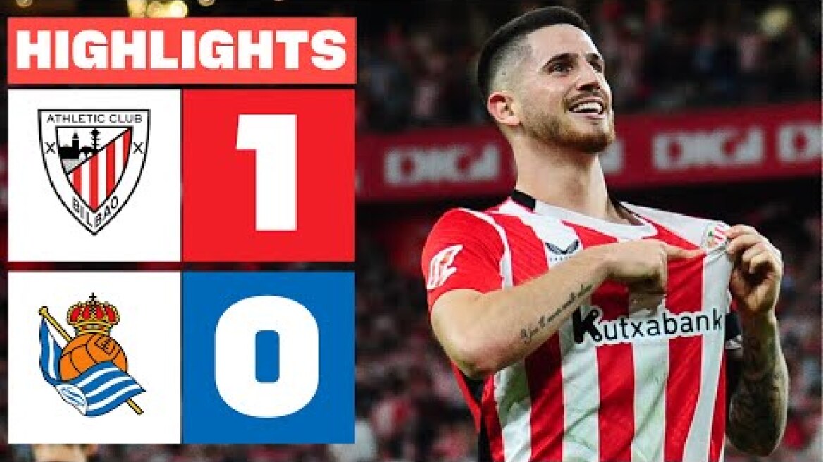 ATHLETIC CLUB 1 - 0 REAL SOCIEDAD I RESUMEN LALIGA EA SPORTS