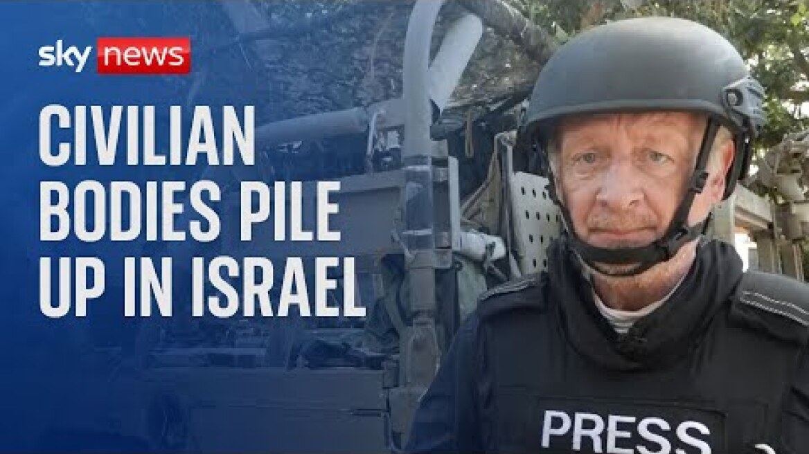 Israel-Hamas war: Bodies of killed civilians pile up as air strikes continue