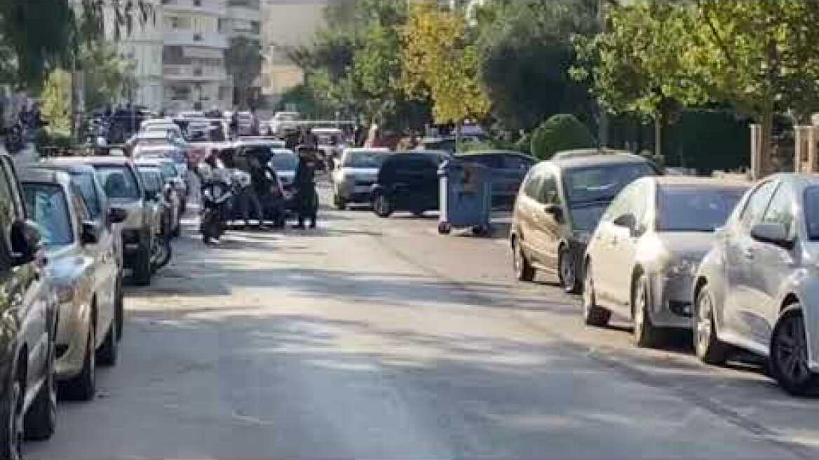Βίντεο έξω από το γήπεδο στη Νέα Σμύρνη