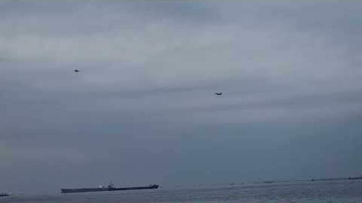 Προσομοίωση αερομαχία ραφαλ με f-16 της ελληνικής Πολεμικής Αεροπορίας