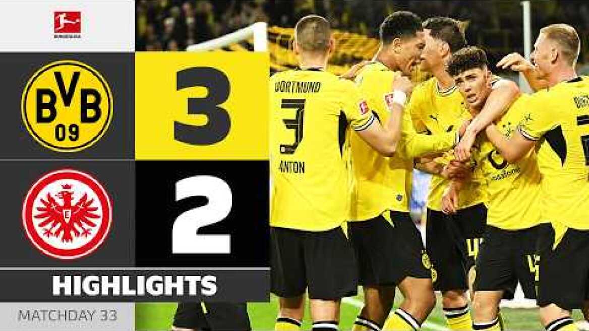 Frankfurt Drop Points | BVB - EINTRACHT FRANKFURT | Highlights | Matchday 33 – Bundesliga 25/26