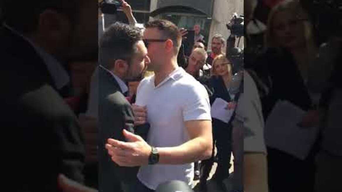 Η άφιξη του Στέφανου Κασσελάκη στη Θήβα