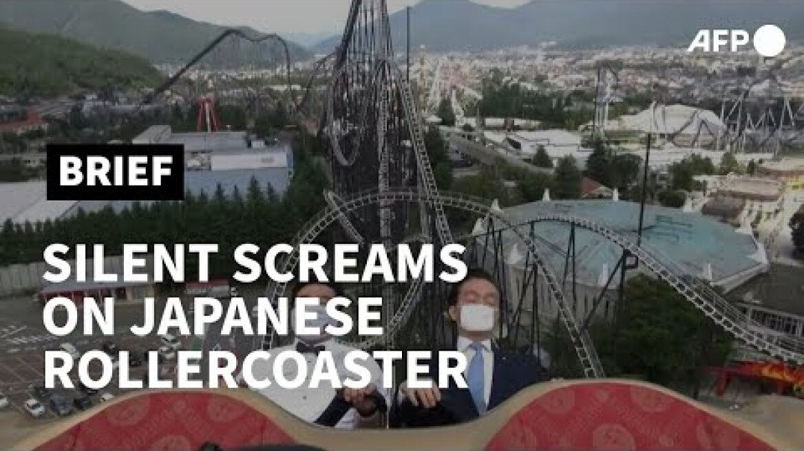 Silent screams: Japan rollercoaster virus guide wins hearts | AFP