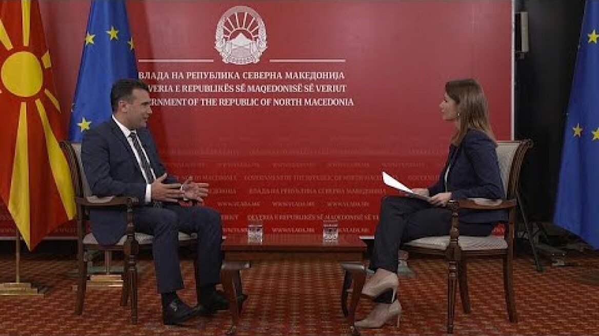 Ζάεφ στο euronews: Το «όχι» στις ενταξιακές διαπραγματεύσεις επηρεάζει τη Συμφωνία των Πρεσπών…