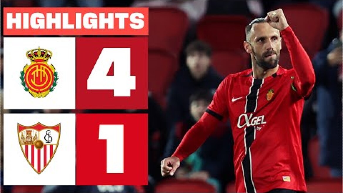 RCD MALLORCA 4 - 1 SEVILLA FC | RESUMEN LALIGA EA SPORTS
