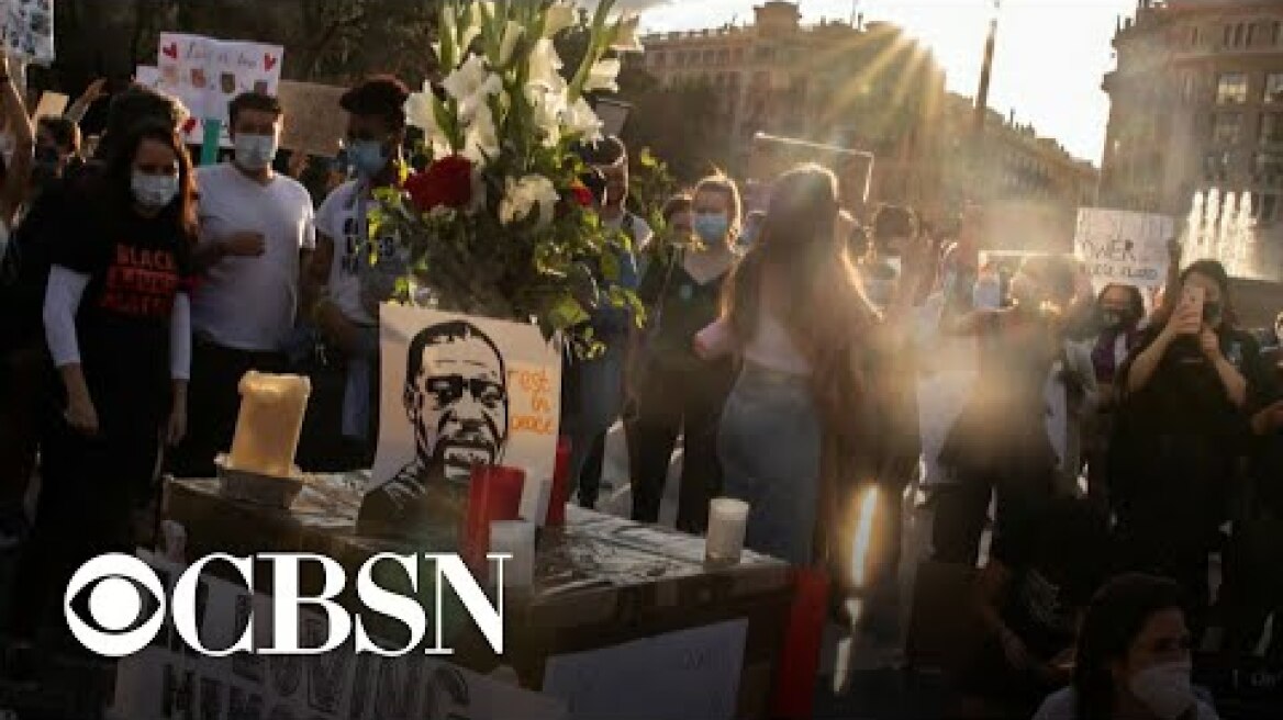 Thousands gather in Houston to honor the life of George Floyd