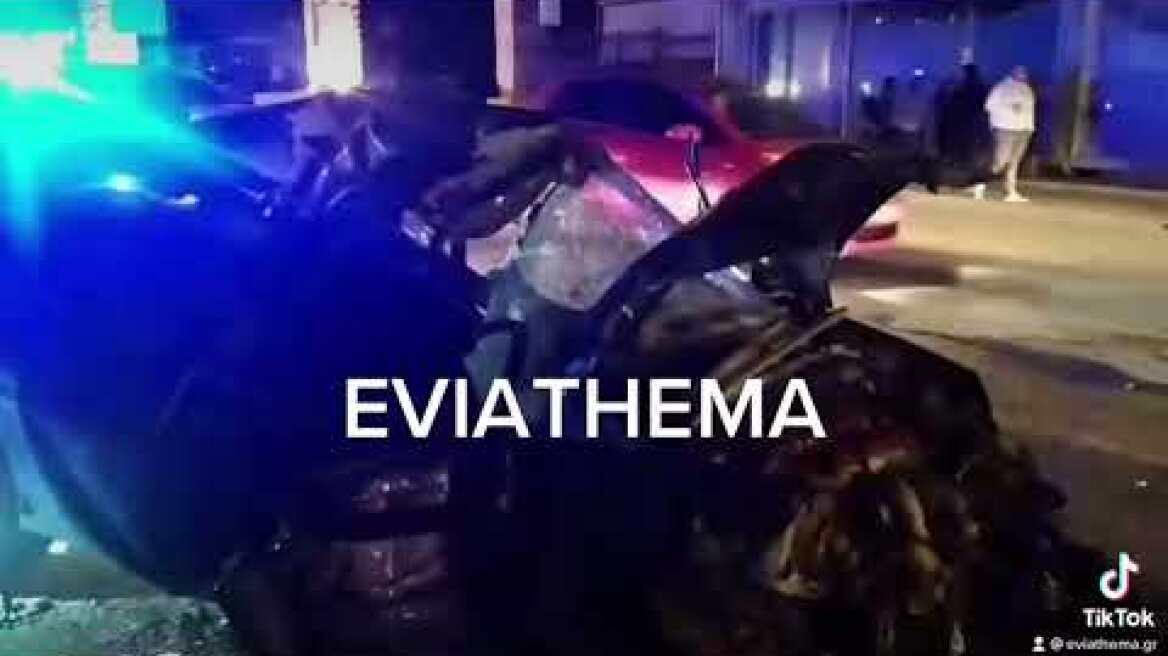 Θανατηφόρο τροχαίο στη Χαλκίδα