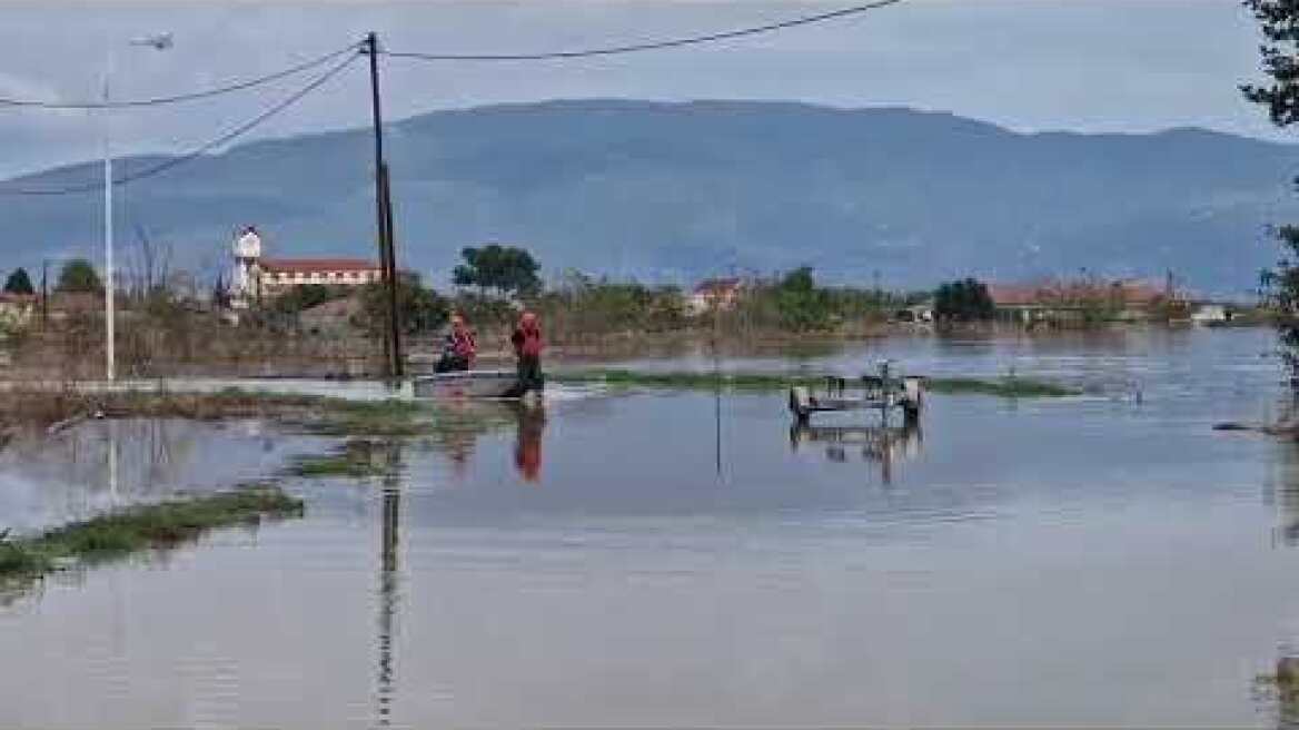Κακοκαιρία Elias: Σωτήριο Λάρισας 2