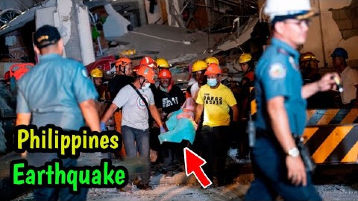 Philippines Earthquake Today | Strong Earthquake Hits Philippines | Philippines Earthquake 2021