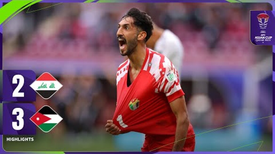 #AsianCup2023 | Round of 16 : Iraq 2 - 3 Jordan