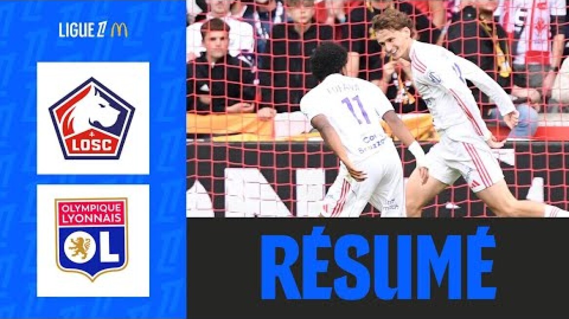 Grâce à Morton, Lyon fait un TRÈS BON COUP à Lille | 6ème journée - Ligue 1 McDonald's 25/26