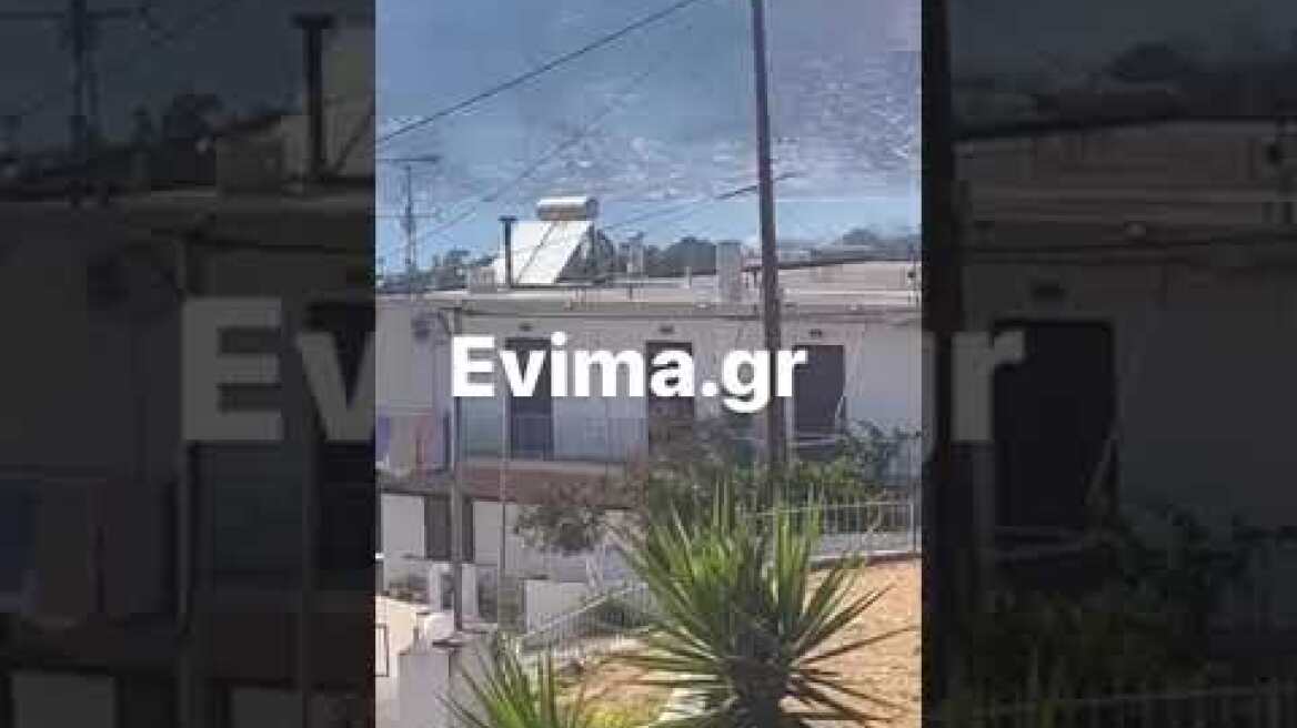 Φωτιά στον Αλμυροπόταμο - Ελικόπτερο στο σημείο