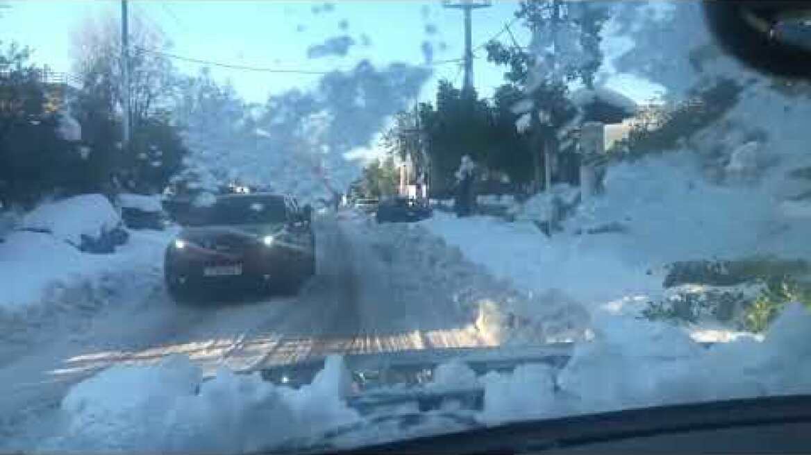 Παγετός και θερμοκρασίες υπό το μηδέν σήμερα - Μεγάλος κίνδυνος στις μετακινήσεις (2)