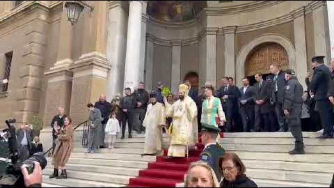 Ο εορτασμός των Θεοφανίων στο Κολωνάκι