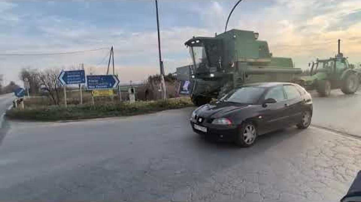 Αγροτικές κινητοποιήσεις στον Πλατύκαμπο (2)