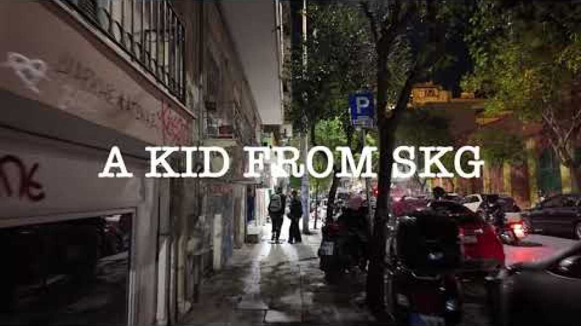 Christmas walking tour in Thessaloniki Olimpou street