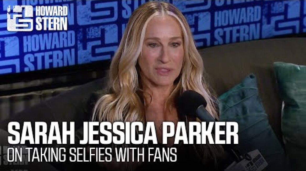 How Sarah Jessica Parker Handles Selfie Requests