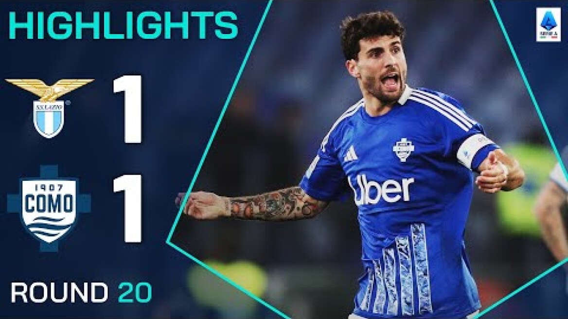 LAZIO-COMO 1-1 | HIGHLIGHTS | Cutrone Strikes to Secure Draw for Fabregas | Serie A 2024/25
