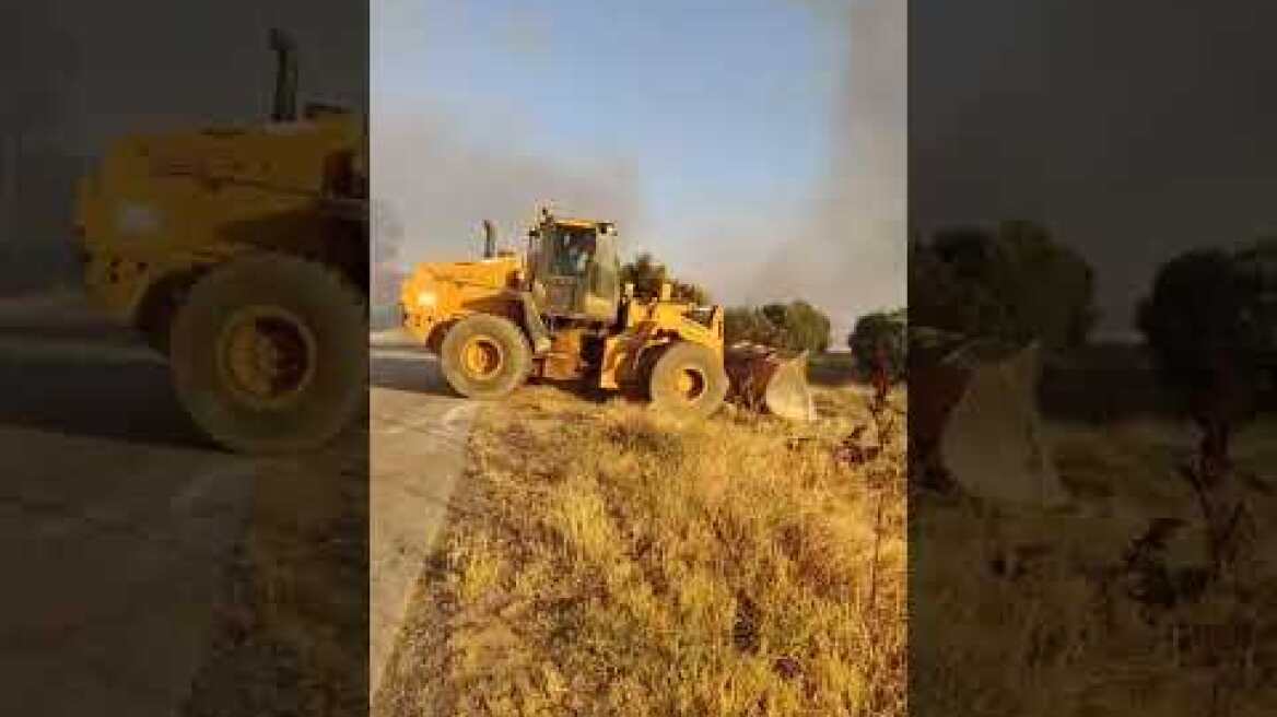 Φωτιά σε κτηνοτροφική μονάδα στο Κιλκίς