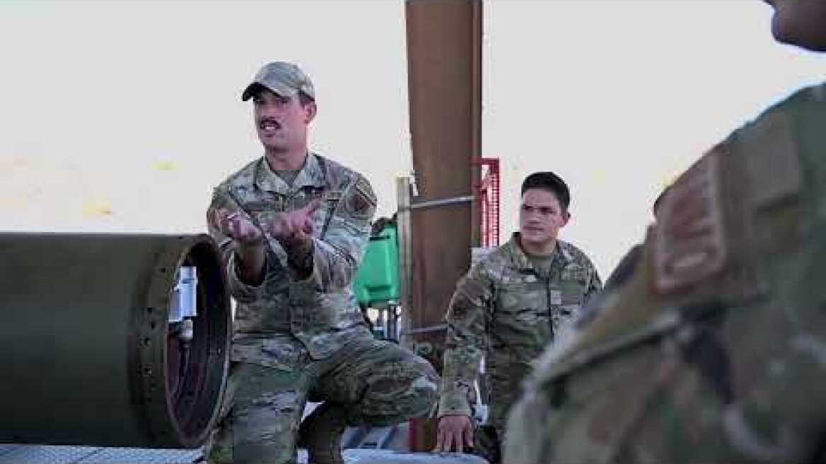 Training to build and load the GBU-72