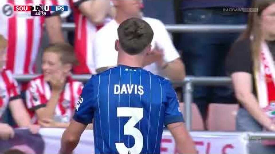 Σαουθάμπτον-Ίπσουιτς: 1-1 (MD 5, 21/09/2024)