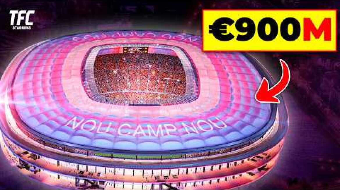 Inside Barcelona’s $900M NEW Camp Nou | TFC Stadiums