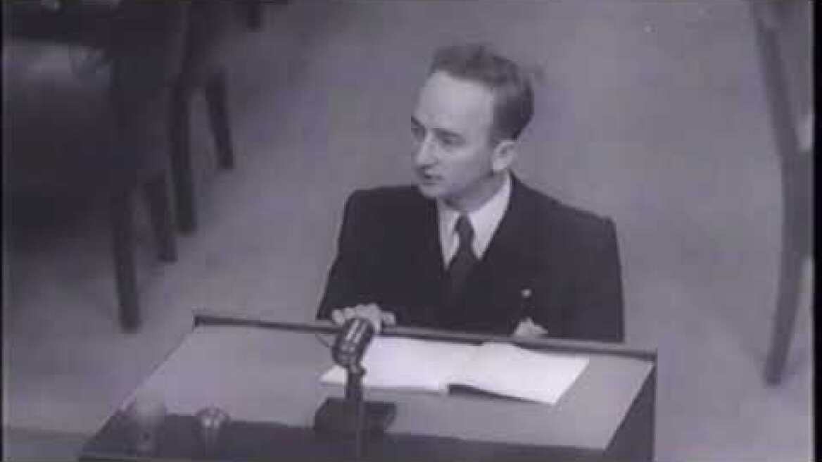 Ben Ferencz Nuremberg Einsatzgruppen Case #9 Opening