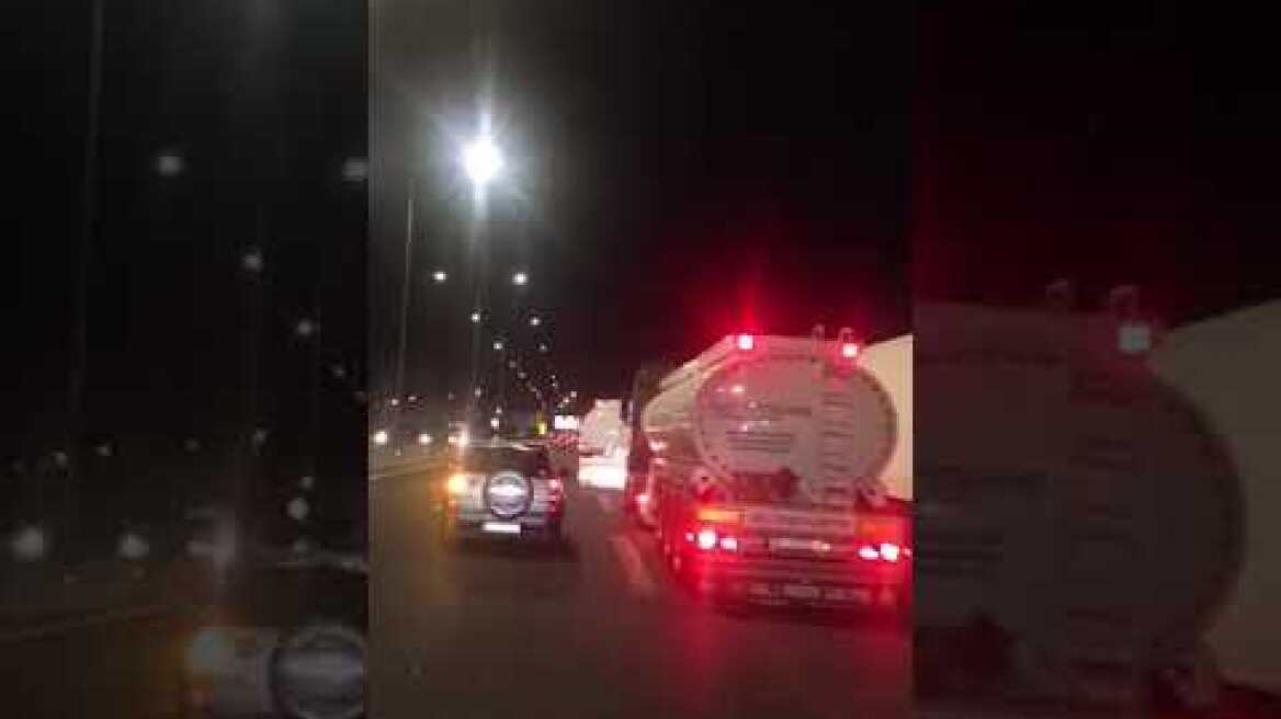 Νέα Εθνική Αθηνών Κορίνθου στο ρεύμα προς Κόρινθο - διόδια Ελευσίνας ανοιχτά (2)