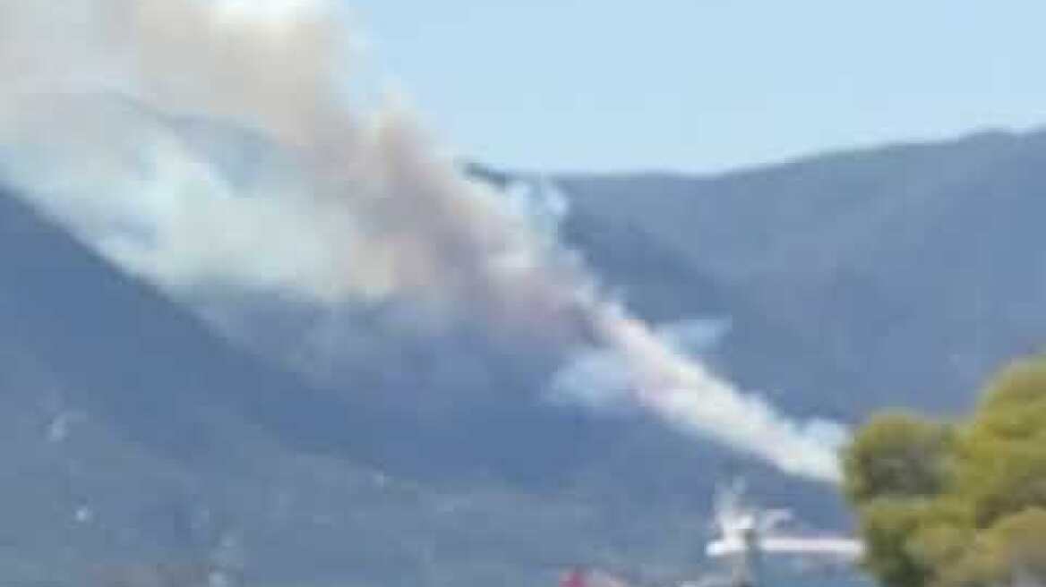 Φωτιά στην Τροιζήνα