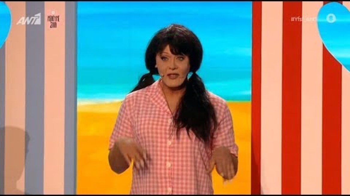 Ο Λάμπης Λιβιεράτος ως Dalida (Your Face Sounds Familiar 6: 6ο Live - 22.03.2020)