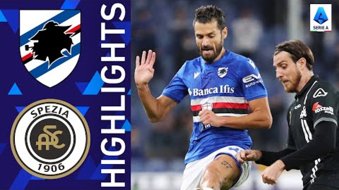 Sampdoria 2-1 Spezia | Sampdoria defeats Spezia | Serie A 2021/22