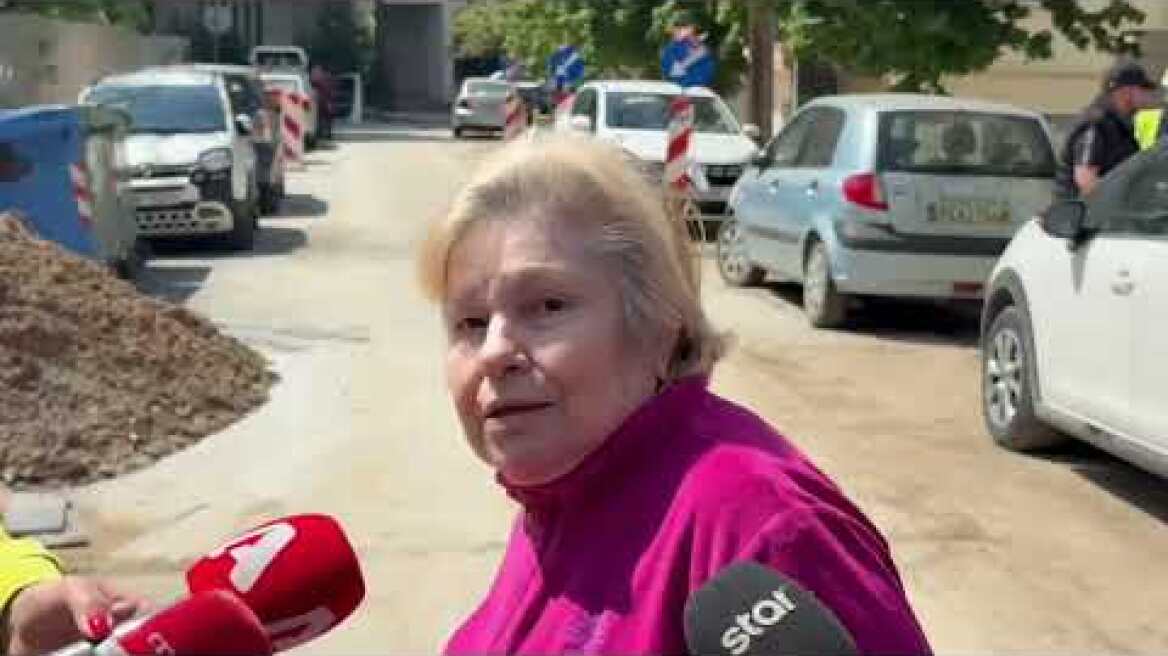 Θεσσαλονίκη: Υποχώρησε τοιχίο κατά τη διάρκεια εργασιών