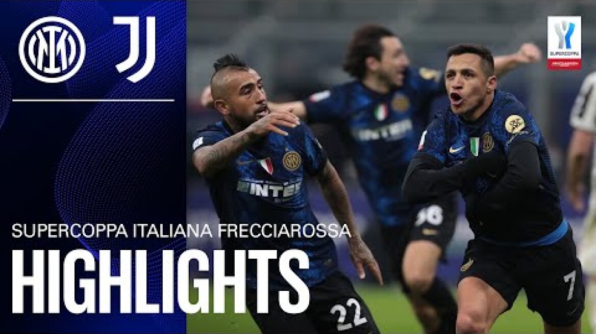 Super Champs!! 🏆🥳🙌⚫🔵 INTER 2-1 JUVENTUS | HIGHLIGHTS | SUPERCOPPA 21/22