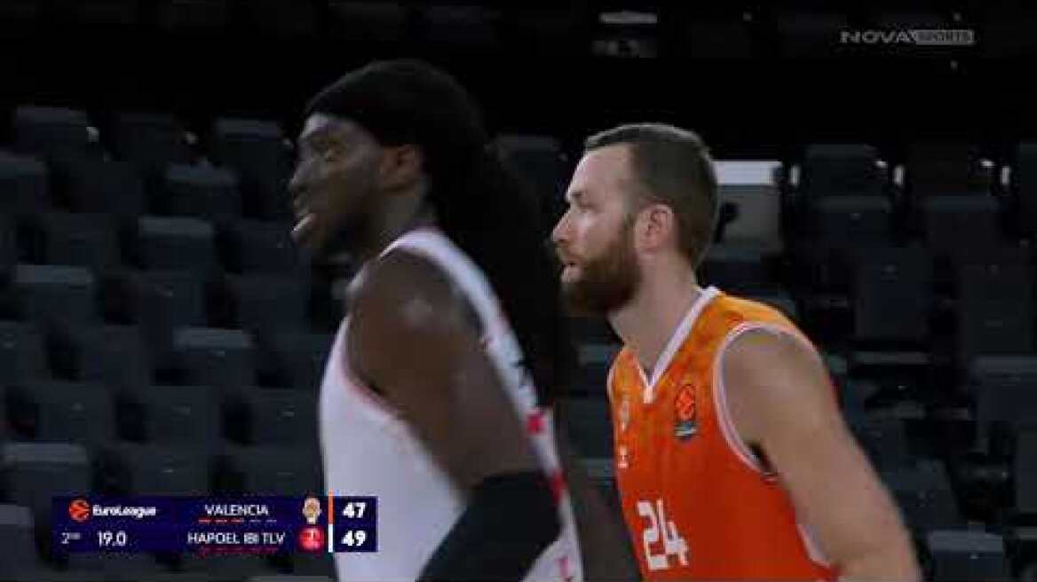 Βαλένθια - Χάποελ Τελ Αβίβ: 93-100 (MD 4, 15/10/25)