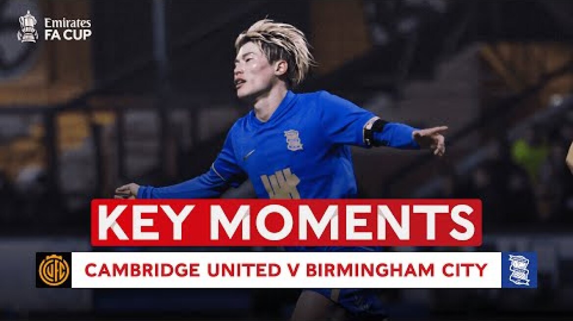 Cambridge v Birmingham | Key Moments | Third Round | Emirates FA Cup 2025-26