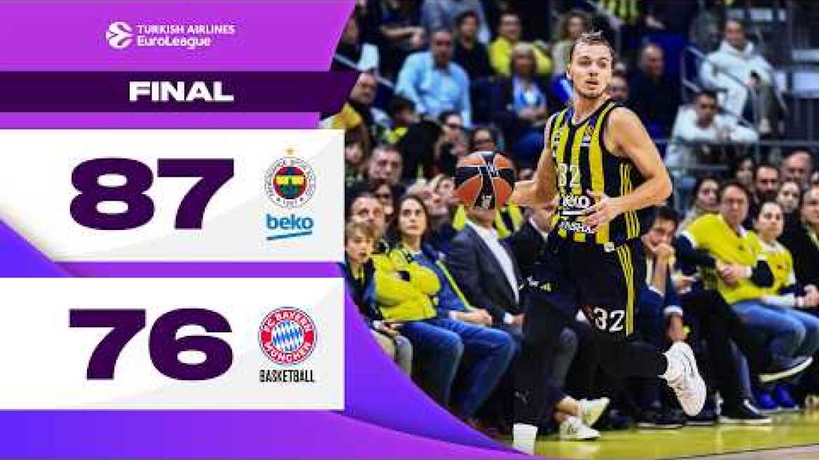 From 0 to HERO Hayes-Davis INCREDIBLE 25-PT | Fenerbahce - Bayern | BASKETBALL HIGHLIGHTS R8 2024-25