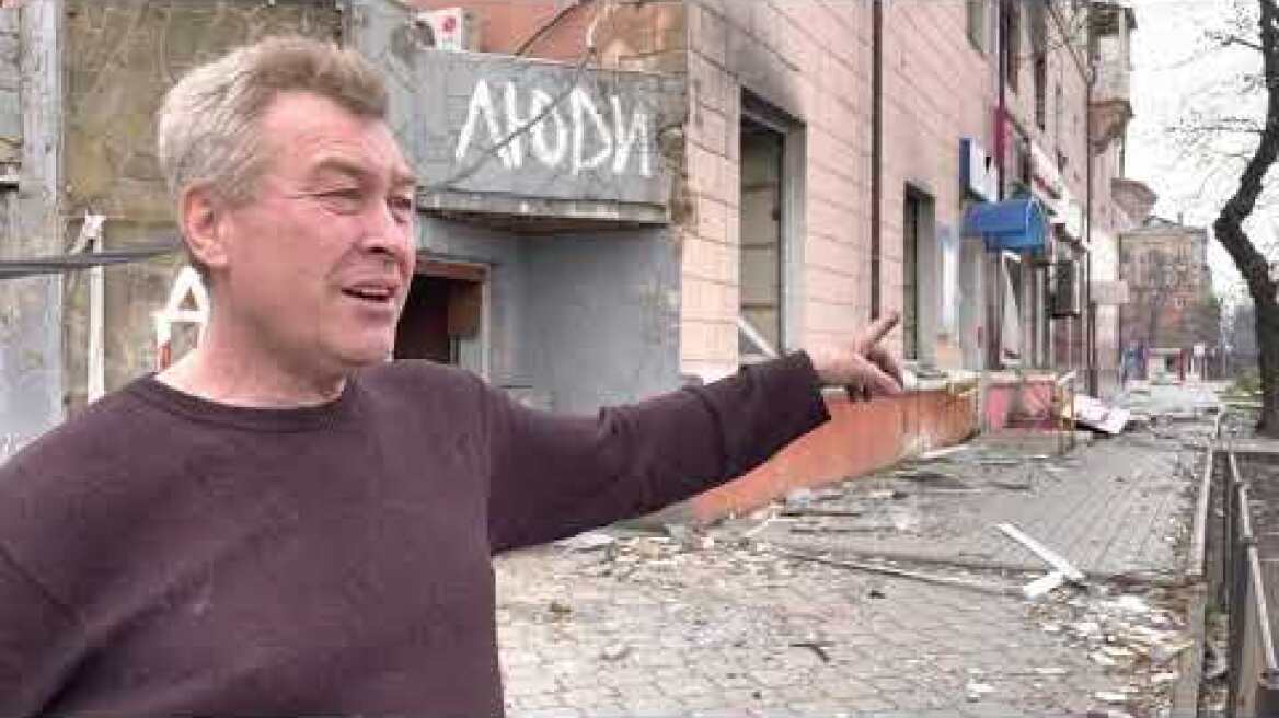 Mariupol frontline: close fighting with the Chechens