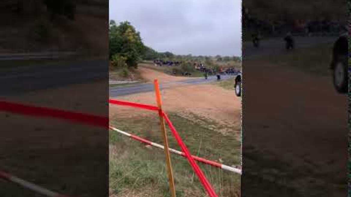 Les images de l'accident du rallye des Cardabelles dans l'Aveyron