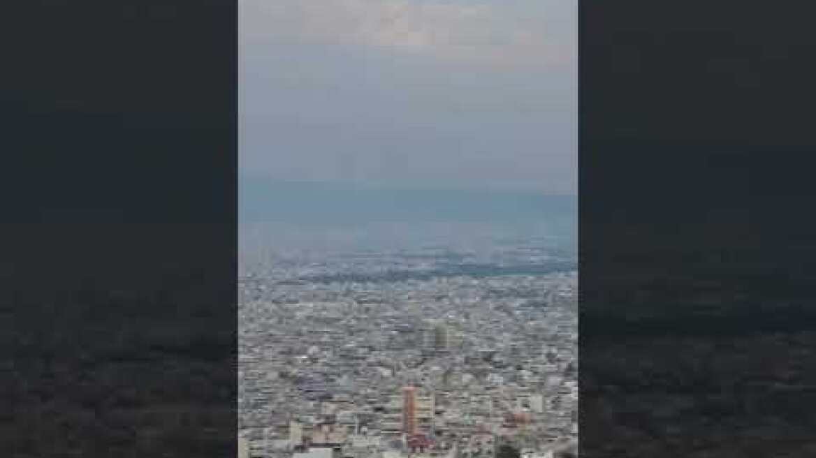 Tο μέτωπο στην Πάρνηθα όπως φαίνεται από το Γαλάτσι 2