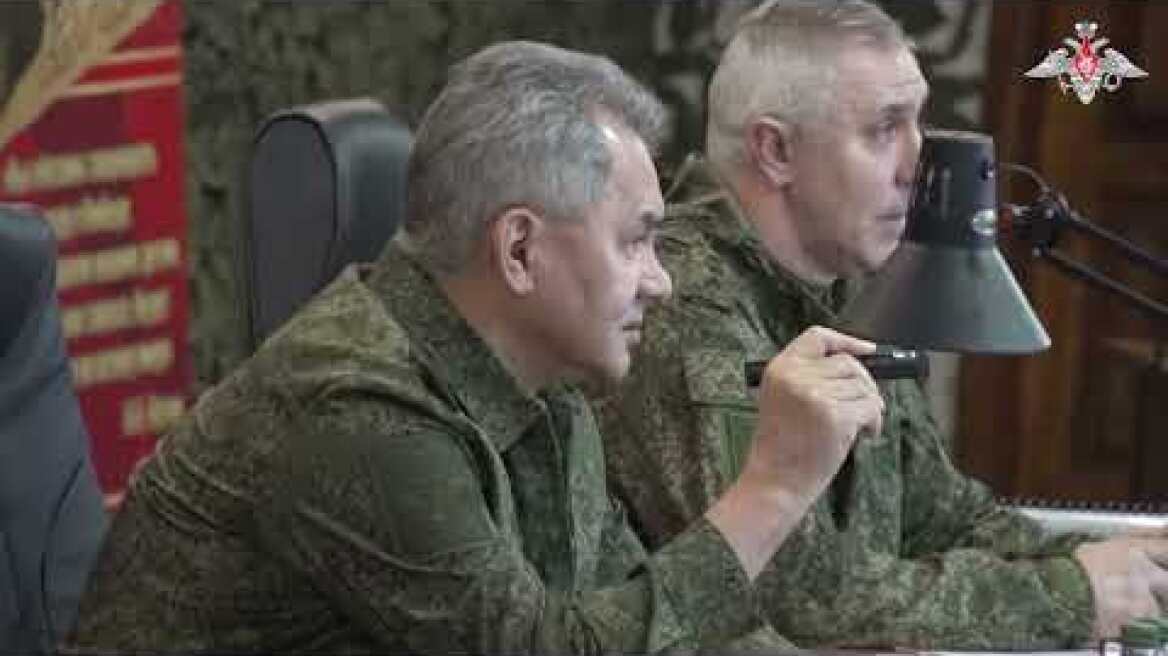 Russian MOD: Russian Defence Minister inspects 'Vostok' Group of Forces.