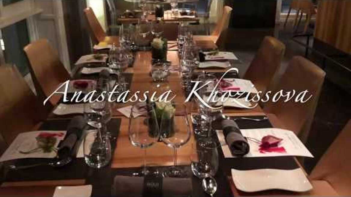 Sparkling Dinner in Milan by Anastassia Khozissova
